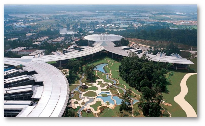 Panoramic View of Academic & Chancellor Complex