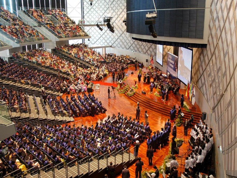 Convocation Ceremony at the Chancellor Hall