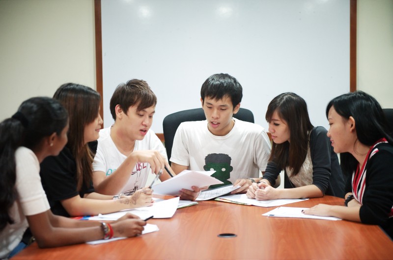 Students' discussion