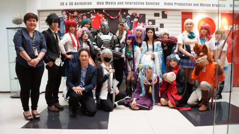Extra Curricular Activity: anime themed event, organised by students of Saito University College
