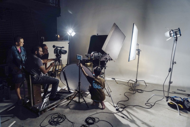 The white screen studio, the only one in Southern Malaysia features plenty of industrial-grade equipment that grants students access to study and practice for class.