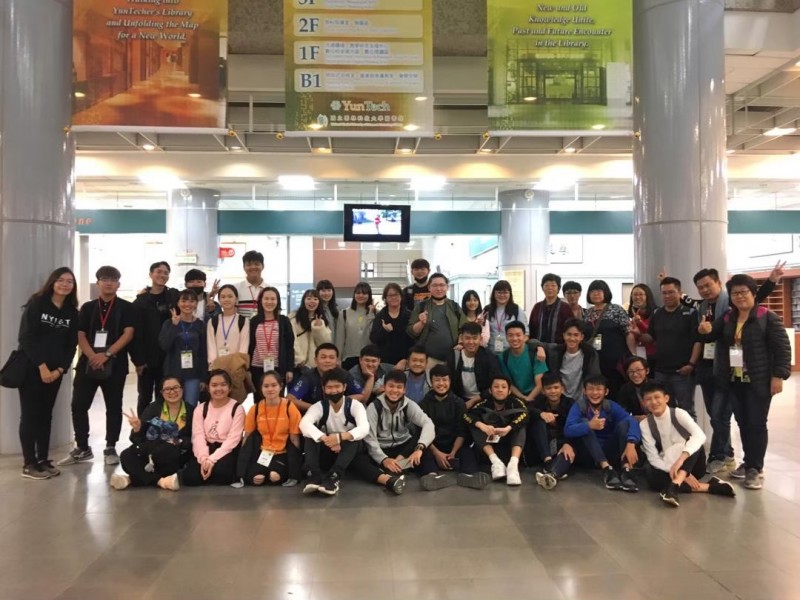 马来西亚师生至 YunTech 交流。