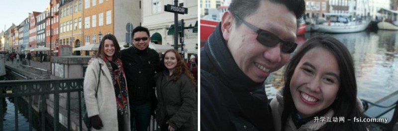 K-Smart精心策划各类国际中学生交流活动，参与者可透过生动有趣的游戏与文化交流活动，进一步认识与了解各国的风土人情。图为K-Smart 负责人Jonathan Tee 与国际交流生合影于丹麦哥本哈根（Copenhagen, Denmark）。