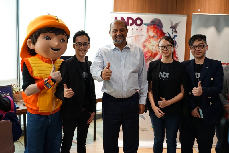 荣幸UNDO Kre8tif! School Program 得到多媒体传媒部长认可