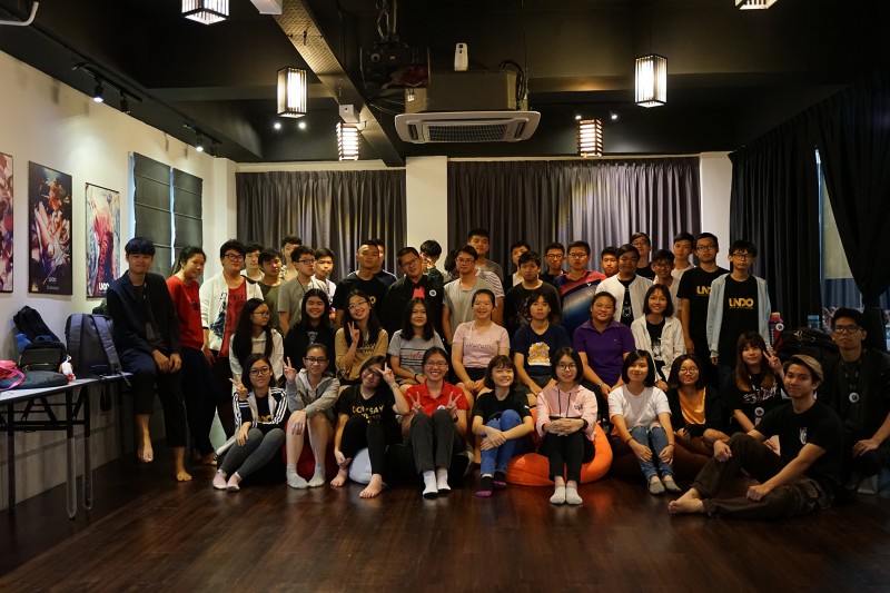 六月份３天２夜３Ｄ动画游戏生活营大合照